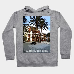 San Sebastian De La Gomera plaza Hoodie